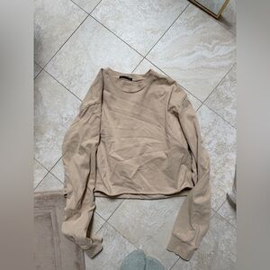 Brandy Melville cream long sleeve